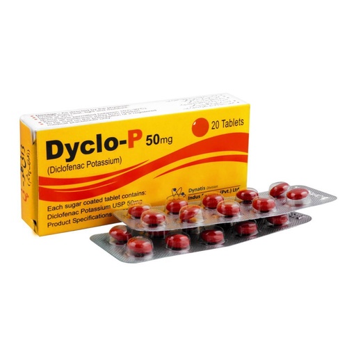 Dyclo P (50mg) 20 Tablets
