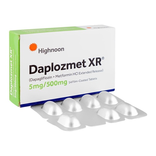 Daplozmet Xr 5/500mg Tablets 14s