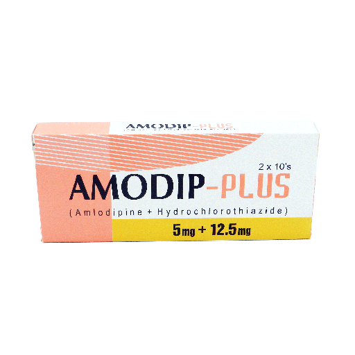 Amodip Plus (5/12.5mg) 20 Tablets