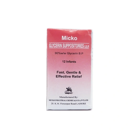 Glycerin Supposit Infant (Miko) 12s