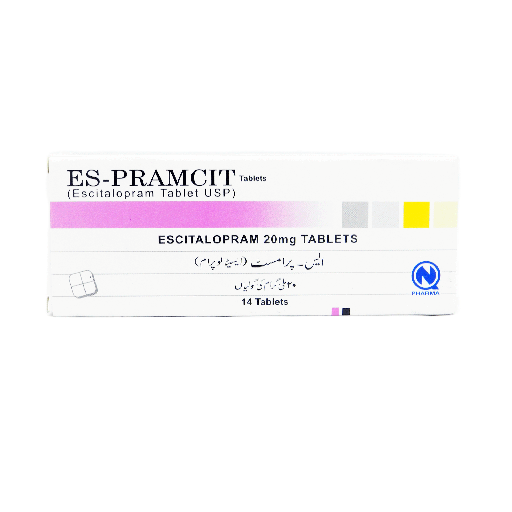 Es Pramcit (20mg) 14 Tablets