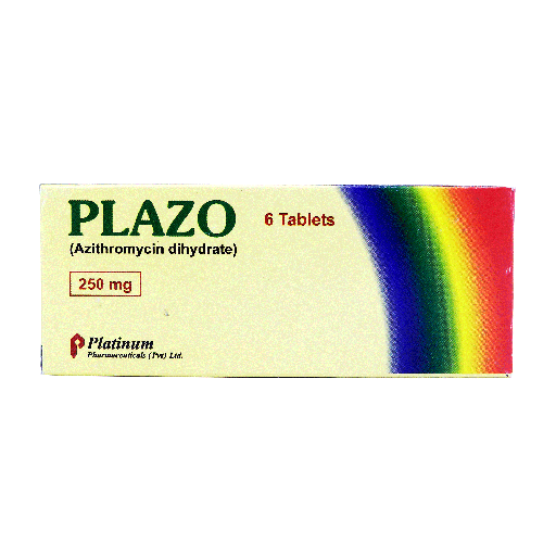 Plazo 250mg Tab 12s