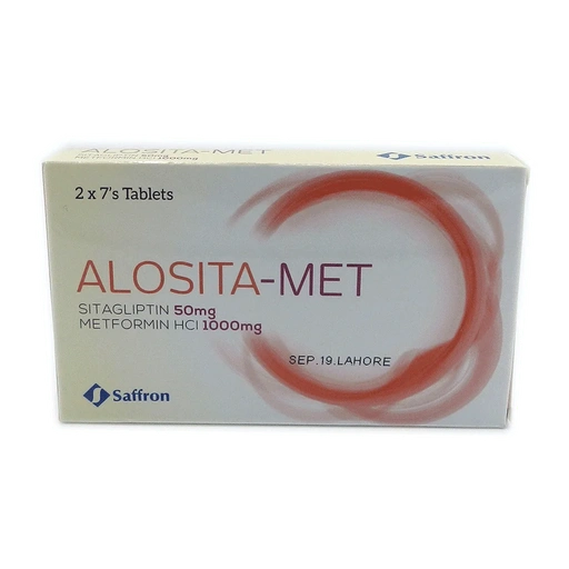 Alosita Met (50/1000mg) 14 Tablets