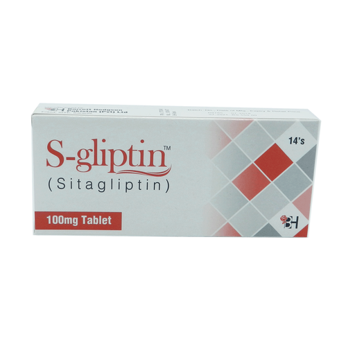 S Gliptin (100mg) 14 Tablets