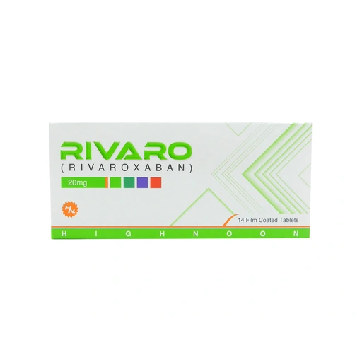 Rivaro 20mg Tab 28s