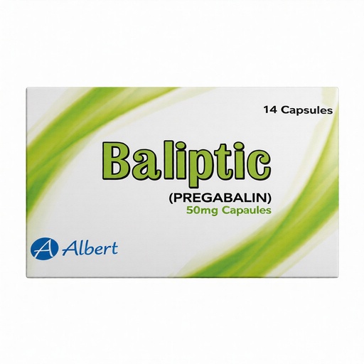 Baliptic (50mg) 14 Capsules