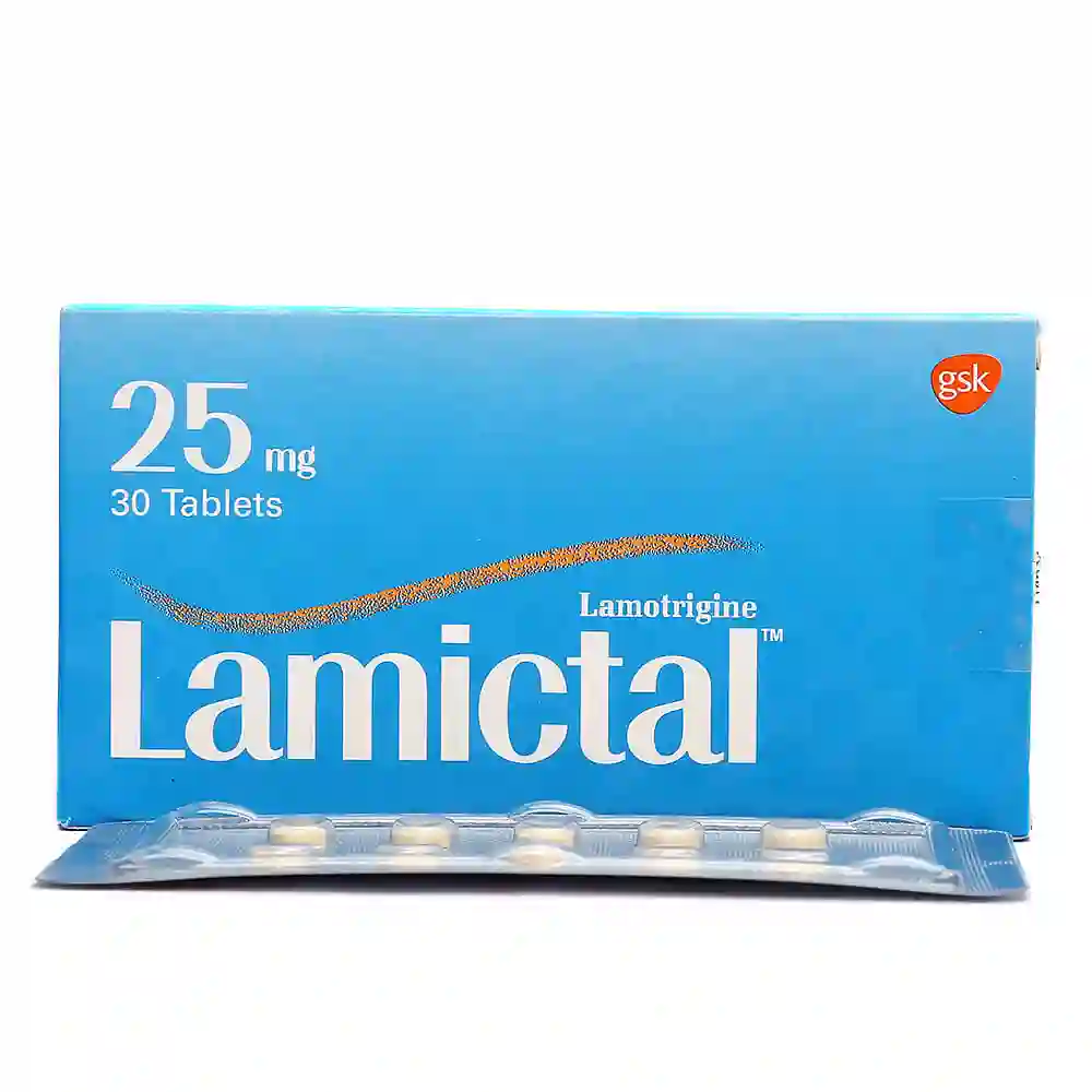 Lamictal Tablets 25Mg (1 Box = 2 Strips) (1 Strip = 15 Tablets)