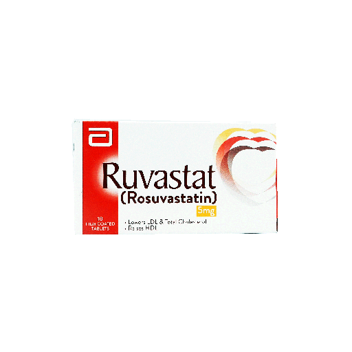 Ruvastat (5mg) 10 Tablets