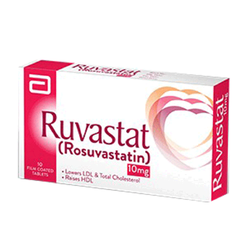 Ruvastat (10mg) 10 Tablets