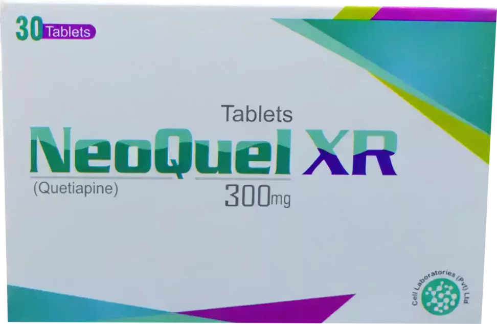Neoquel Xr (300mg) 30 Tablets