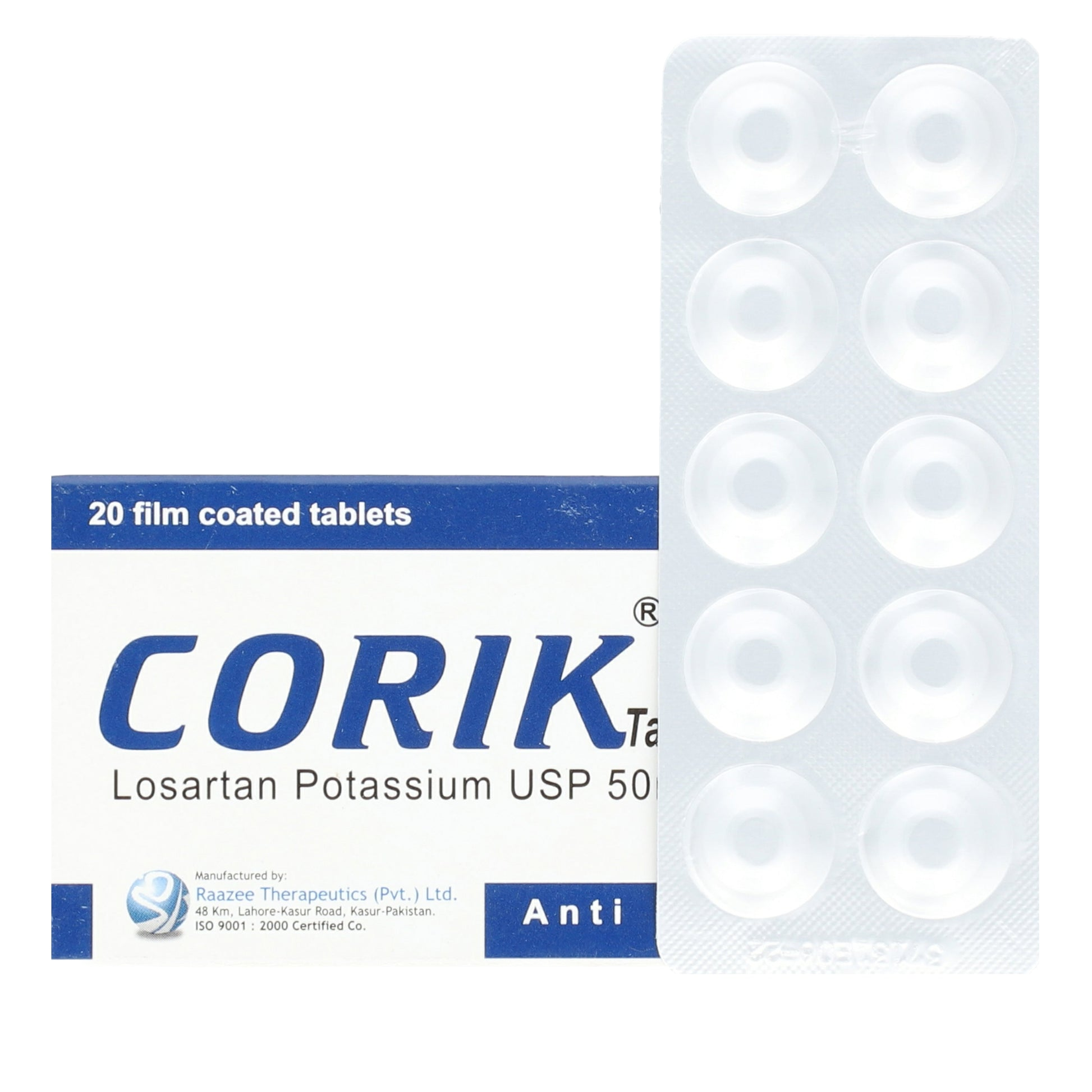 Corik (50mg) 20 Tablets