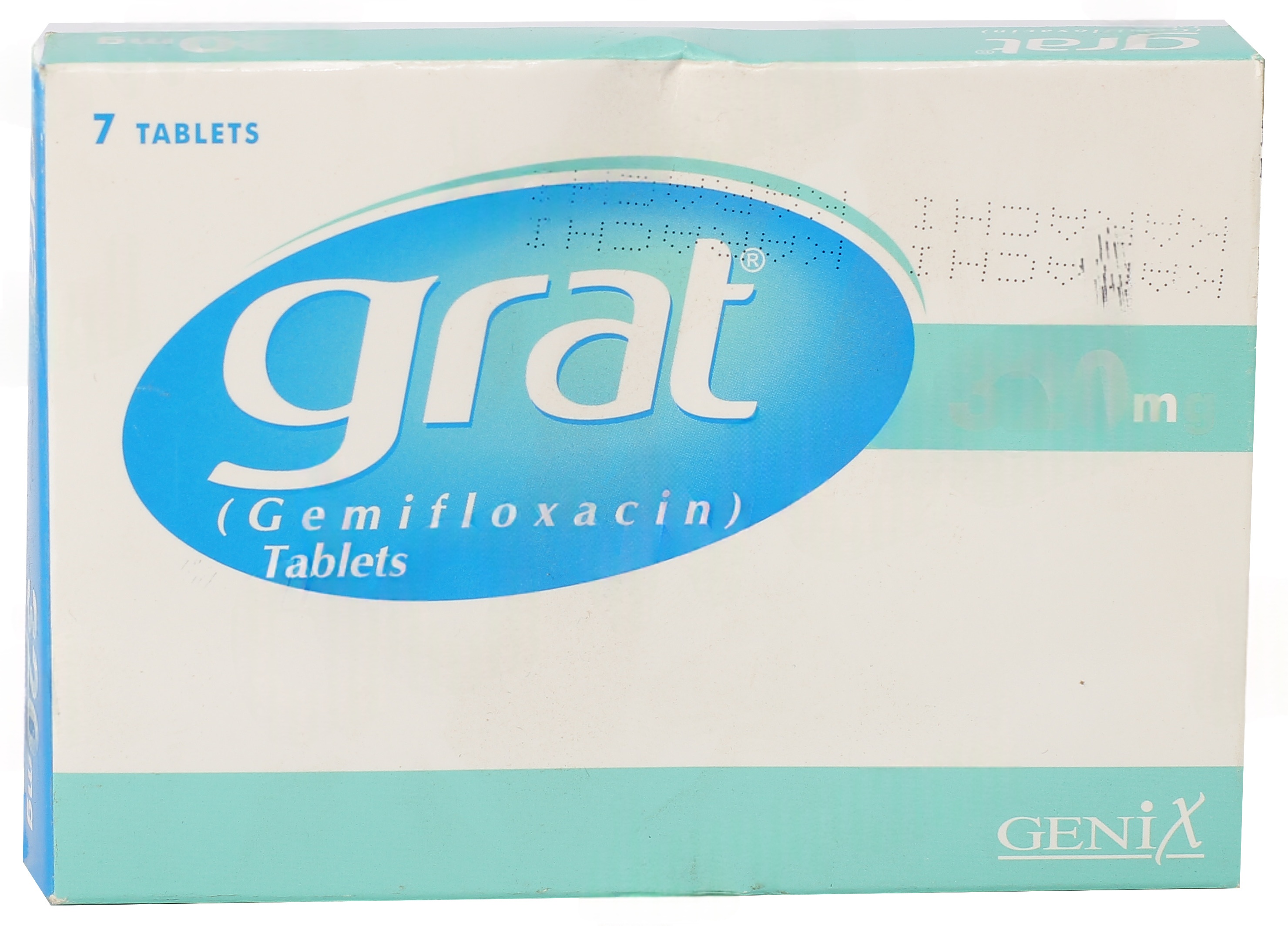 Grat Tablets 320Mg (1 Box = 1 Strip)(1 Strip = 7 Tablets)