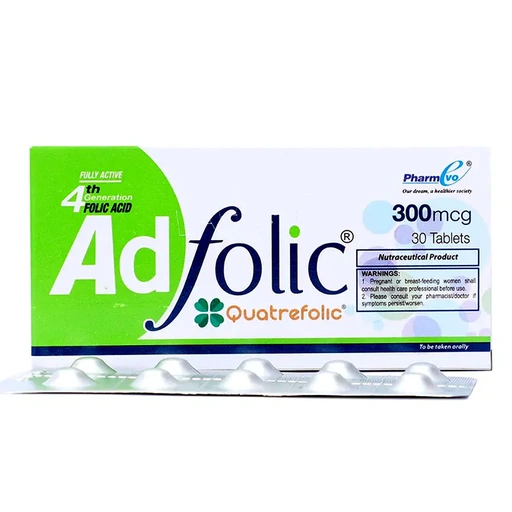 Ad Folic 300Mcg Tab