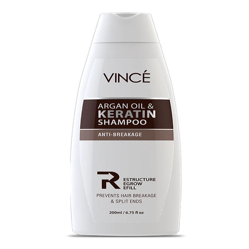 Vince Argan Oil Keratin Shampoo 230Ml