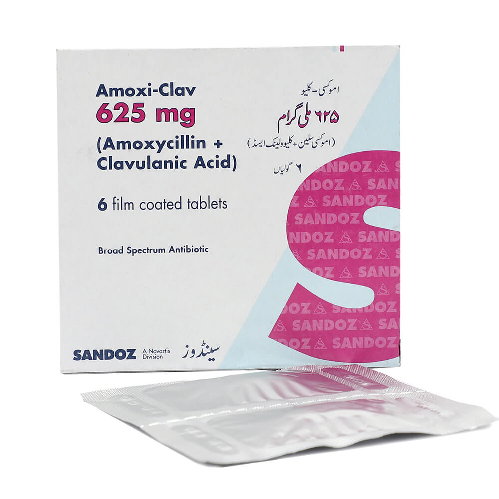 Amoxi Clav (625mg) 6 Tab