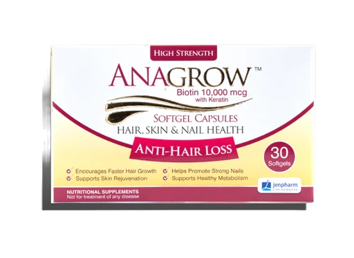 Anagrow (Anti Hair Loss) 30 Capsules