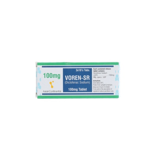Voveran Sr (100mg) 30 Tablets