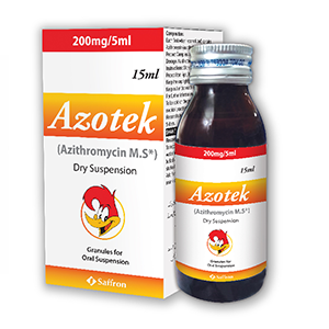 Azotek (200mg/5Ml) 15Ml Suspension