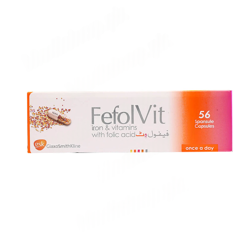 Fefolvit Capsules (1 Strip = 14 Capsules)