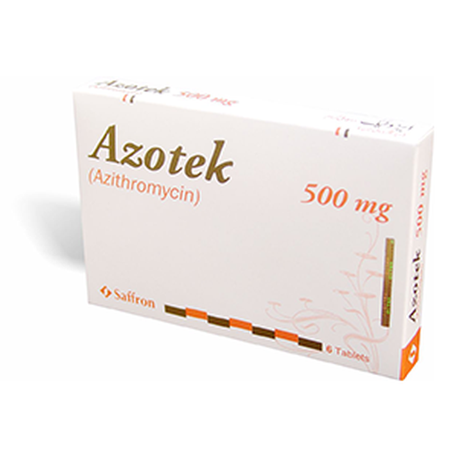 Azotek (500mg) 6 Tabets