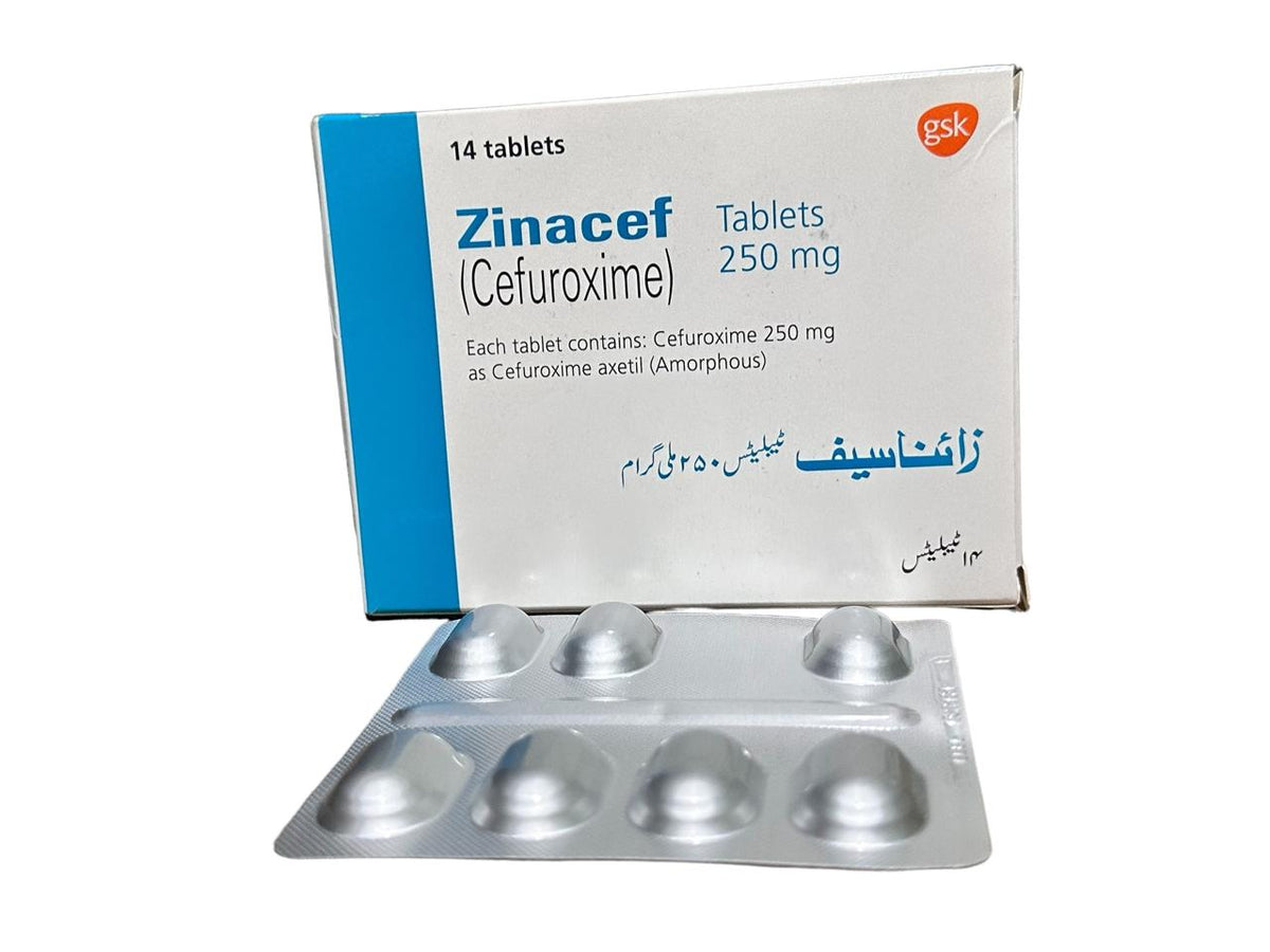 Zinacef Tablets 250Mg (1 Strip = 7 Tablets)