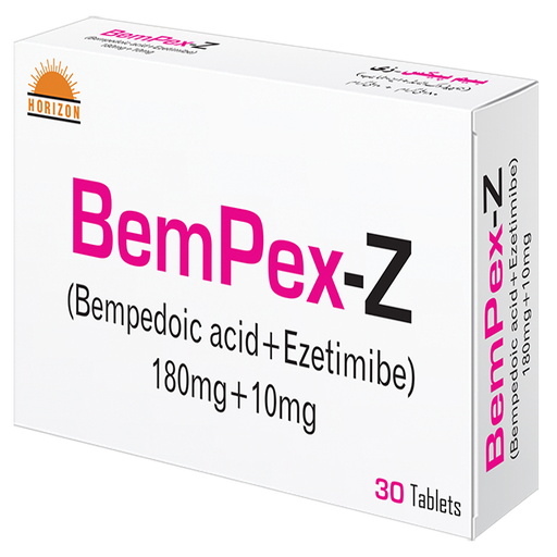 Bempex Z 180mg+10mg Tab 30s