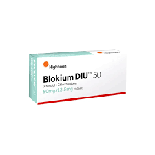 Blokium Diu 50 (50/12.5mg) 20 Tablets