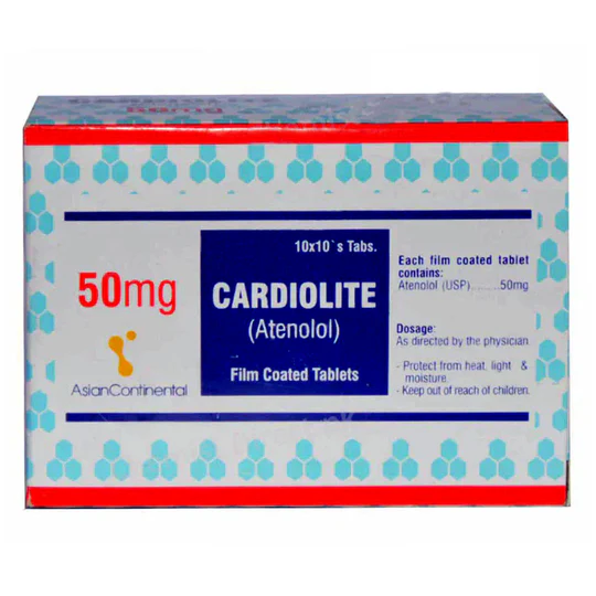 Cardiolite (50mg) 100 Tablets
