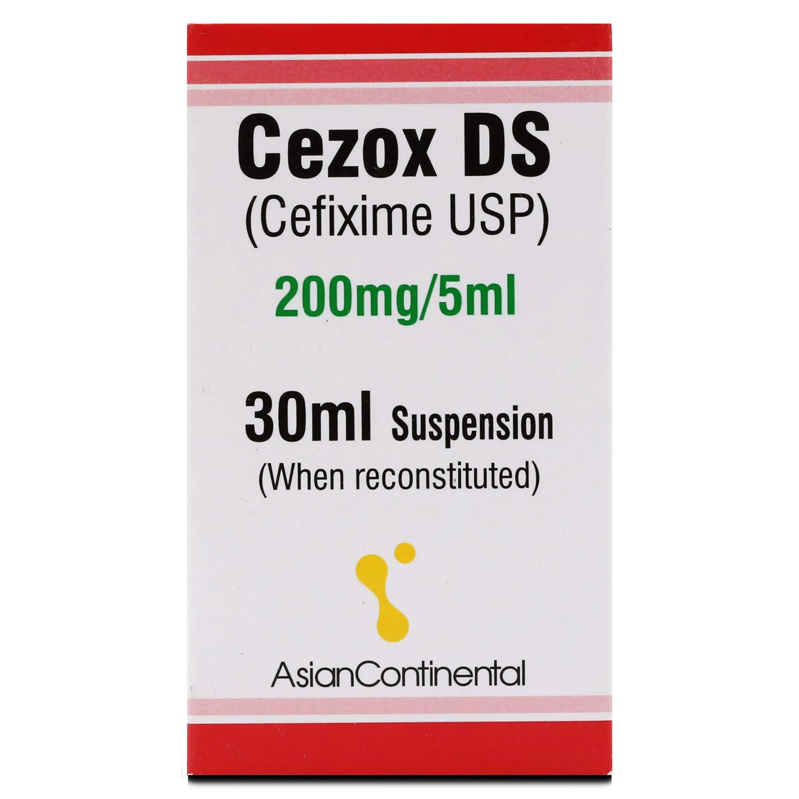Cezox Ds (200mg/5Ml) 30Ml Suspension