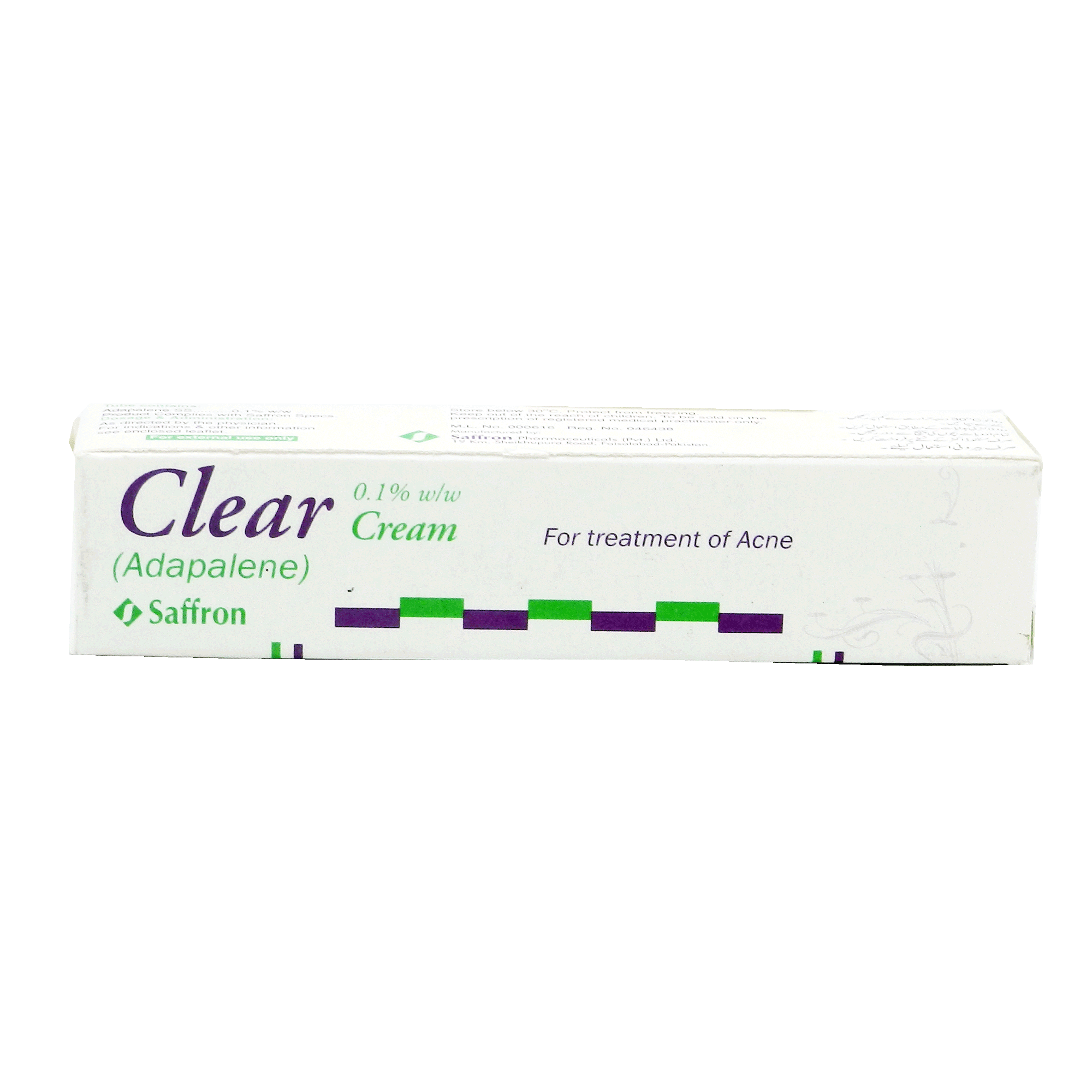 Clear (0.1%) 15g Cream