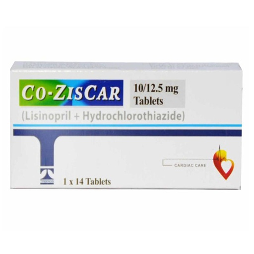 Co Ziscar 10/12.5mg Tab
