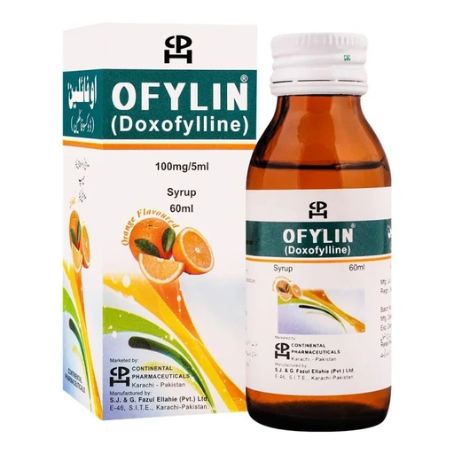 Ofylin (100mg/5Ml) 60Ml Syrup