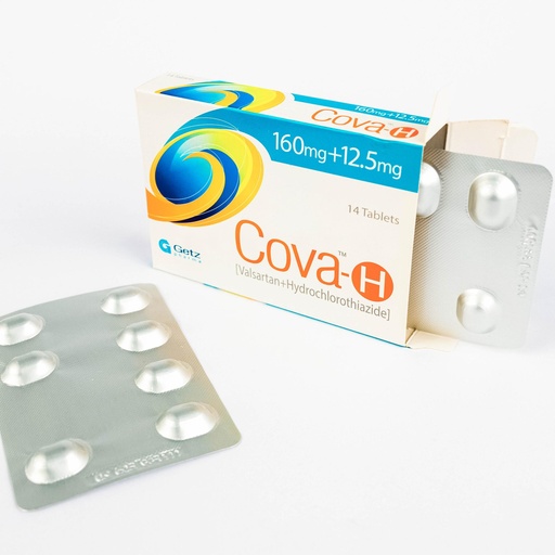 Cova H 160/12.5mg Tab (14s)