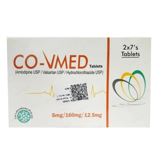 Co Vmed 5/160/12.5 Tab 14s