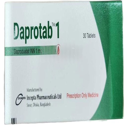 Daprotab 1mg Tab 14s