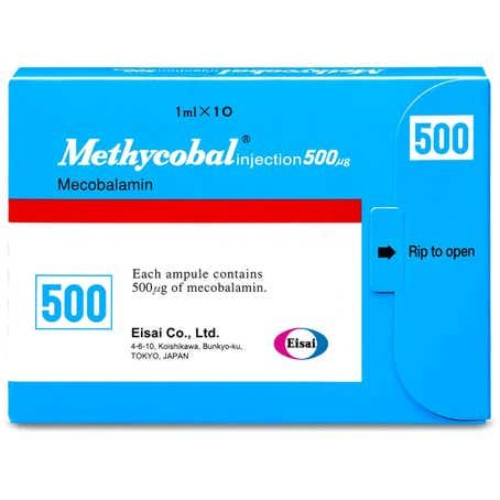 Methycobal Injection 500Mcg (1 Box = 10 Ampoules)