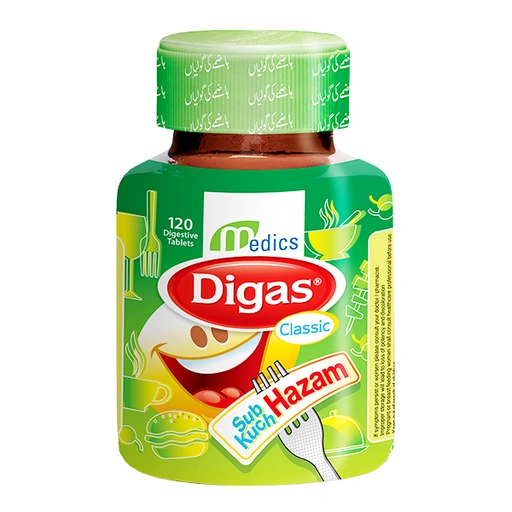 Digas Classic 120 Tablets