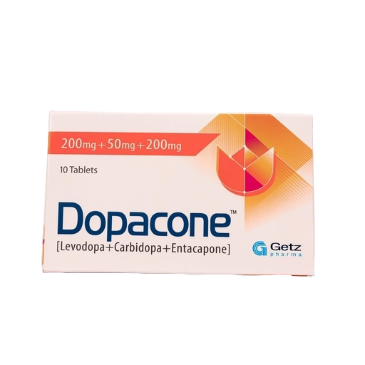 Dopacone (100+25+200mg) 10 Tablets