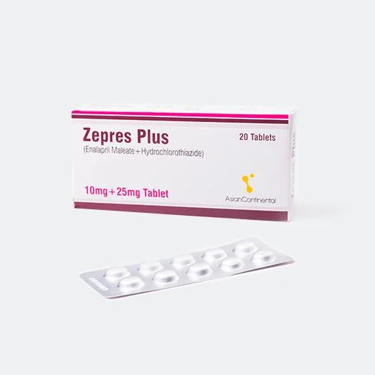 Zepres Plus (10/25mg) 20 Tablets