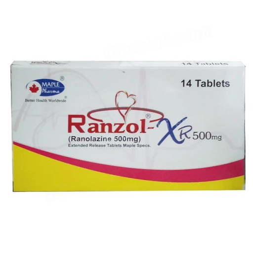 Ranzol Xr (500mg) 14 Tablets