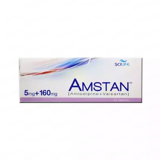 Amstan 5/160 mg Tab (14s)