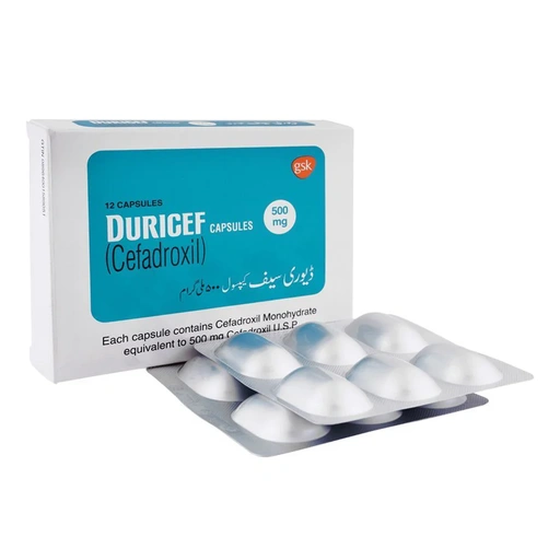 Duricef (500mg) 12 Capsules