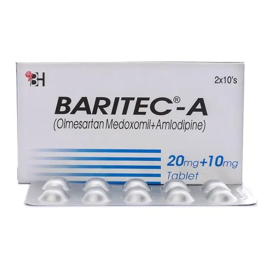 Baritec A (20/10mg) 20 Tablets
