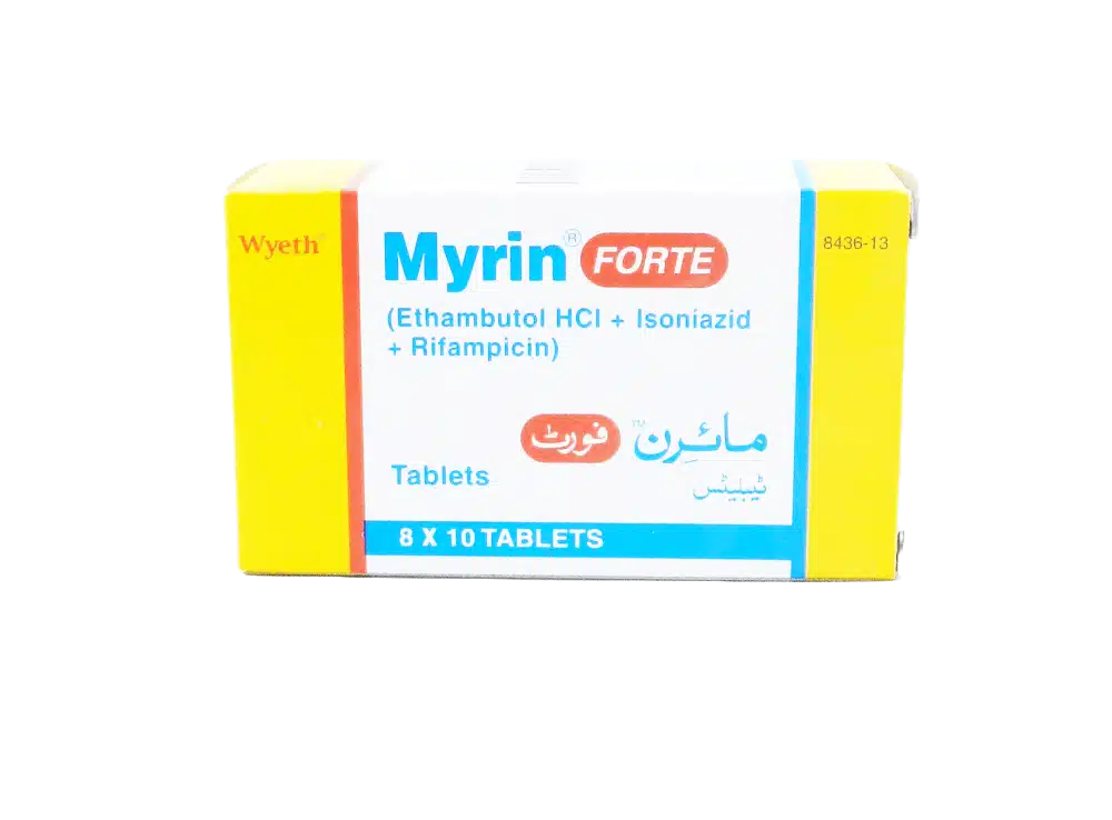Myrin-P Forte Tablets (1 Box = 10 Strips) (1 Strip = 10 Tablets)