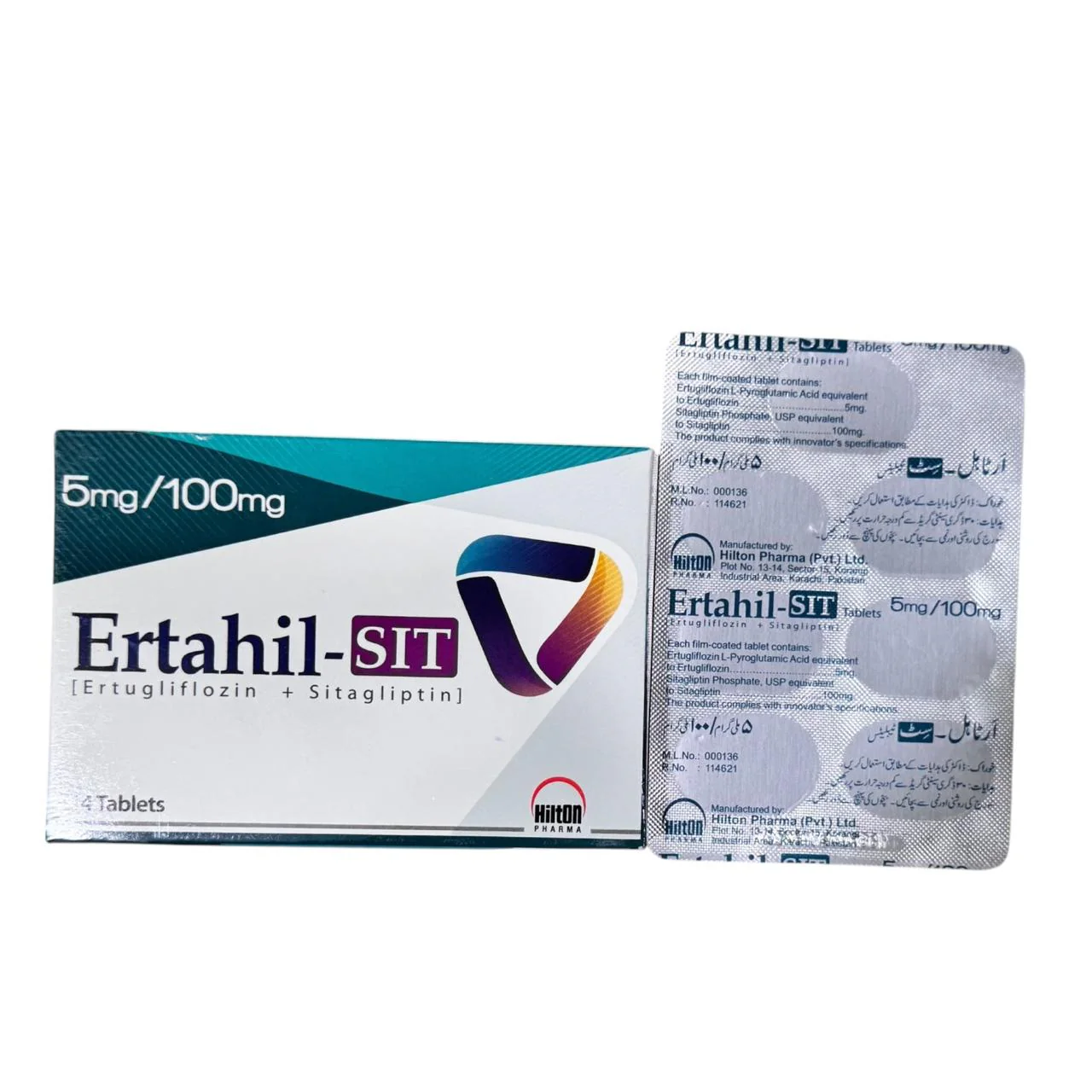 Ertahil Sit 5/100mg Tab 14s