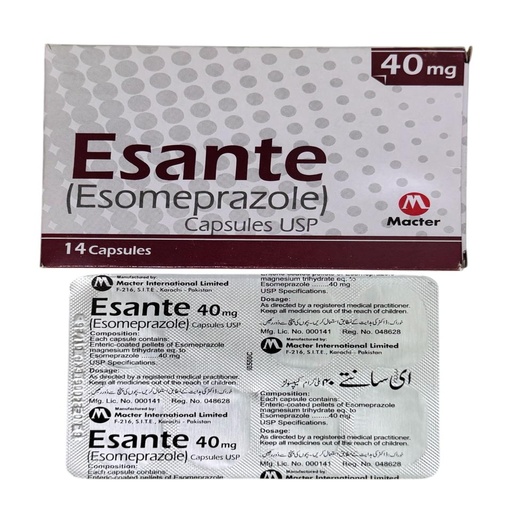 Esante (40mg) 14 Capsules