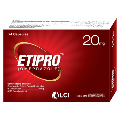 Etipro 20mg Cap 24s