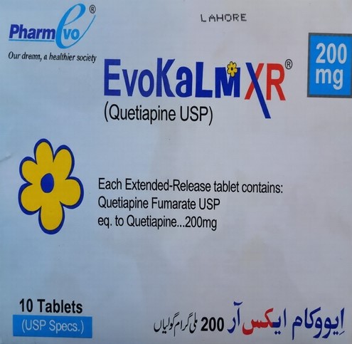 Evokalm Xr 200mg Tab 10s