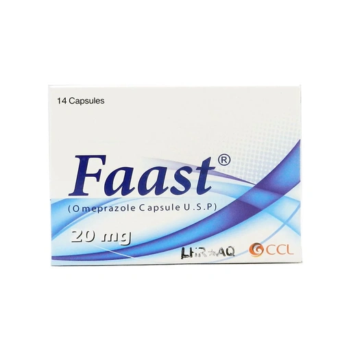 Faast (20mg) 14 Capsules
