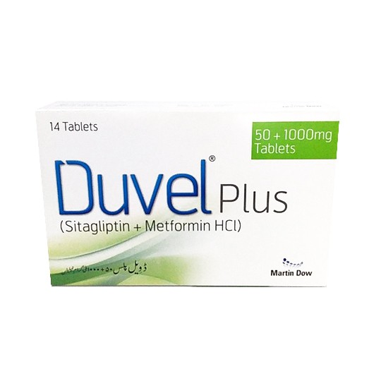 Duvel Plus Tablets 50/1000Mg (1 Strip = 7 Tablets)